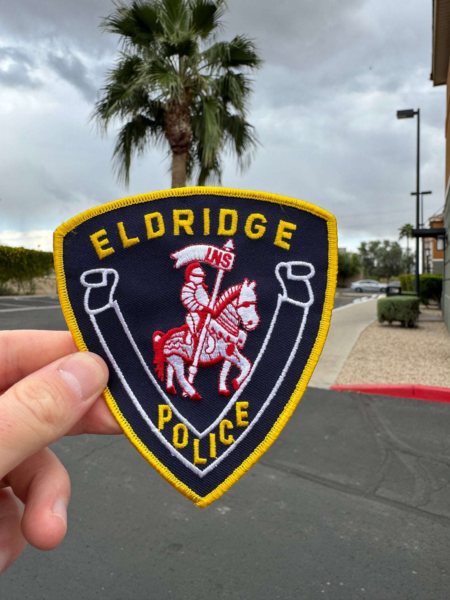 Patch de police authentique