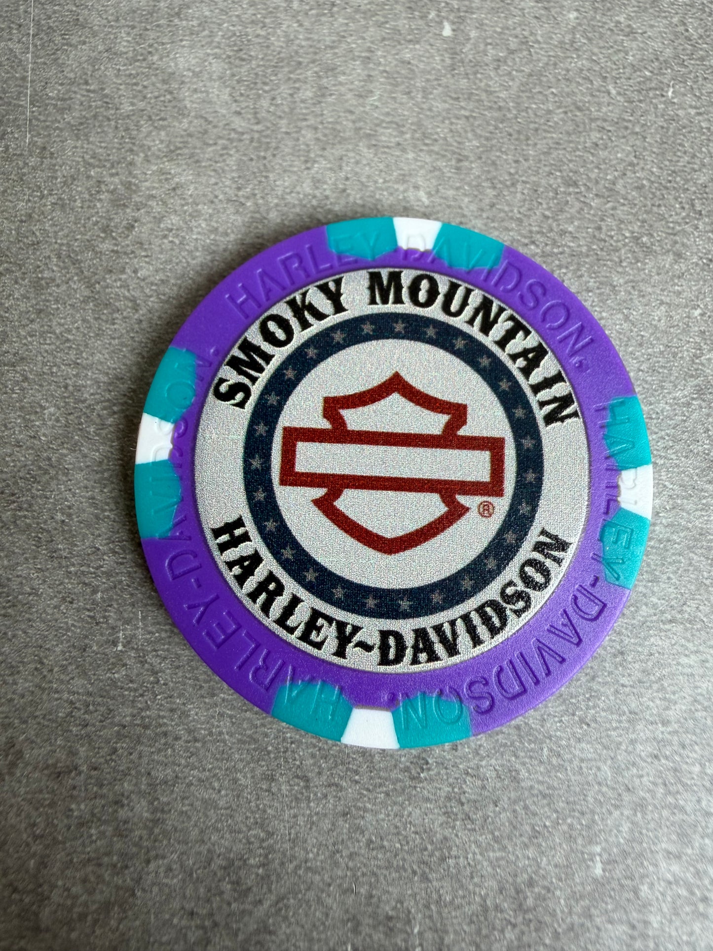 Harley Davidson jeton de poker Tennessee Maryville
