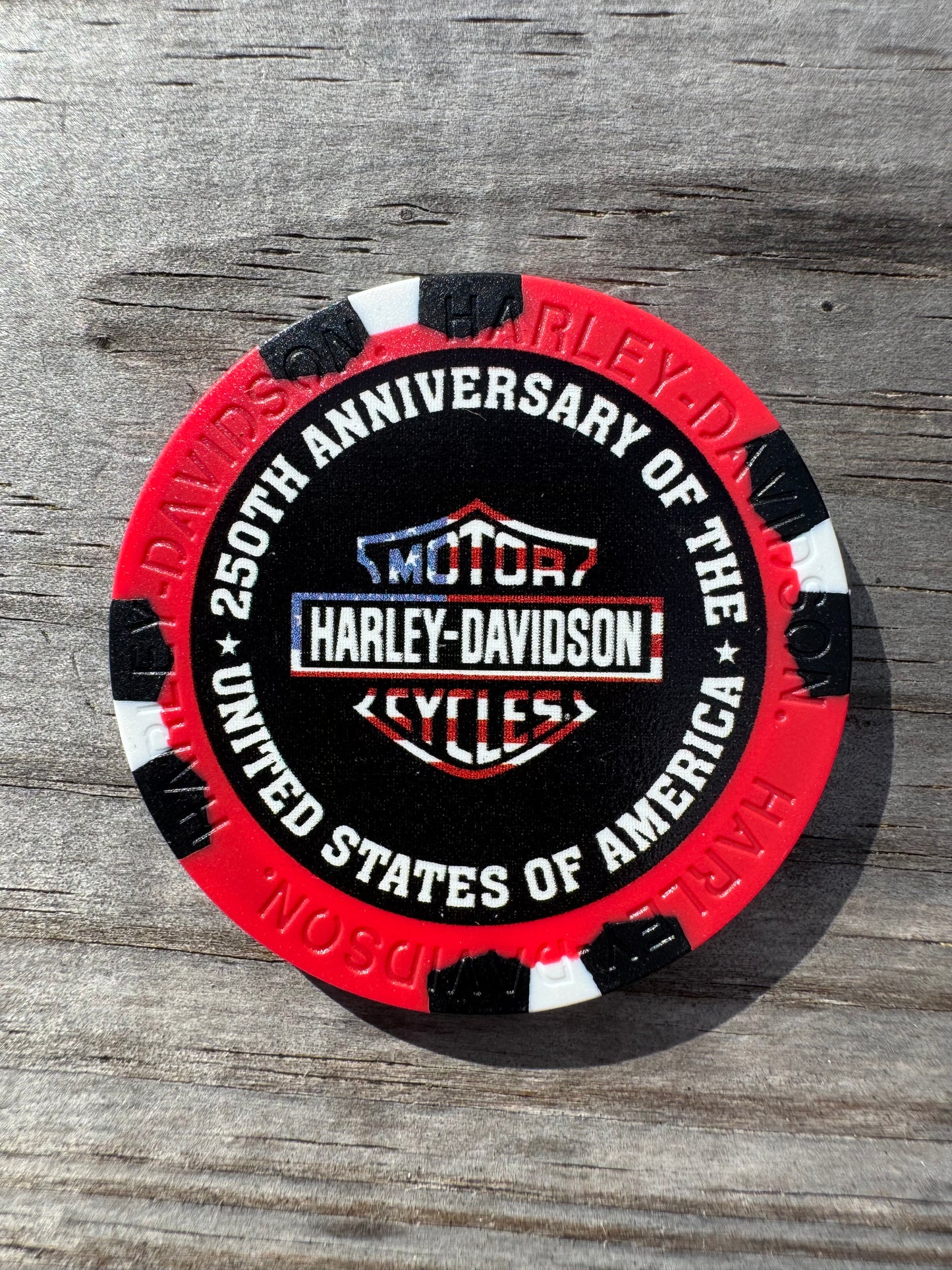 Harley Davidson jeton de poker Daytona Beach