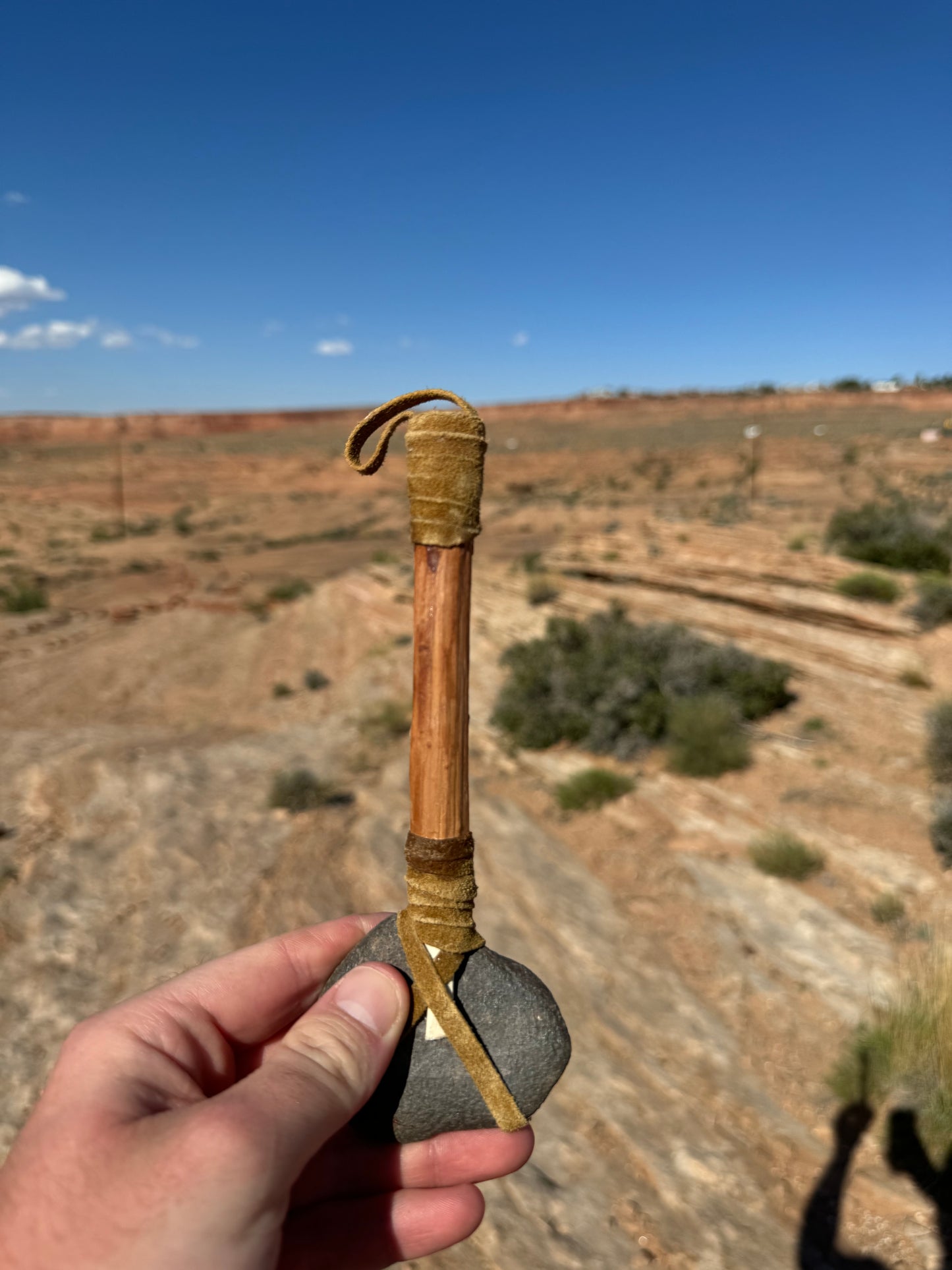 Tomahawk Navajo provenant de Cameron en Arizona (18 cm)