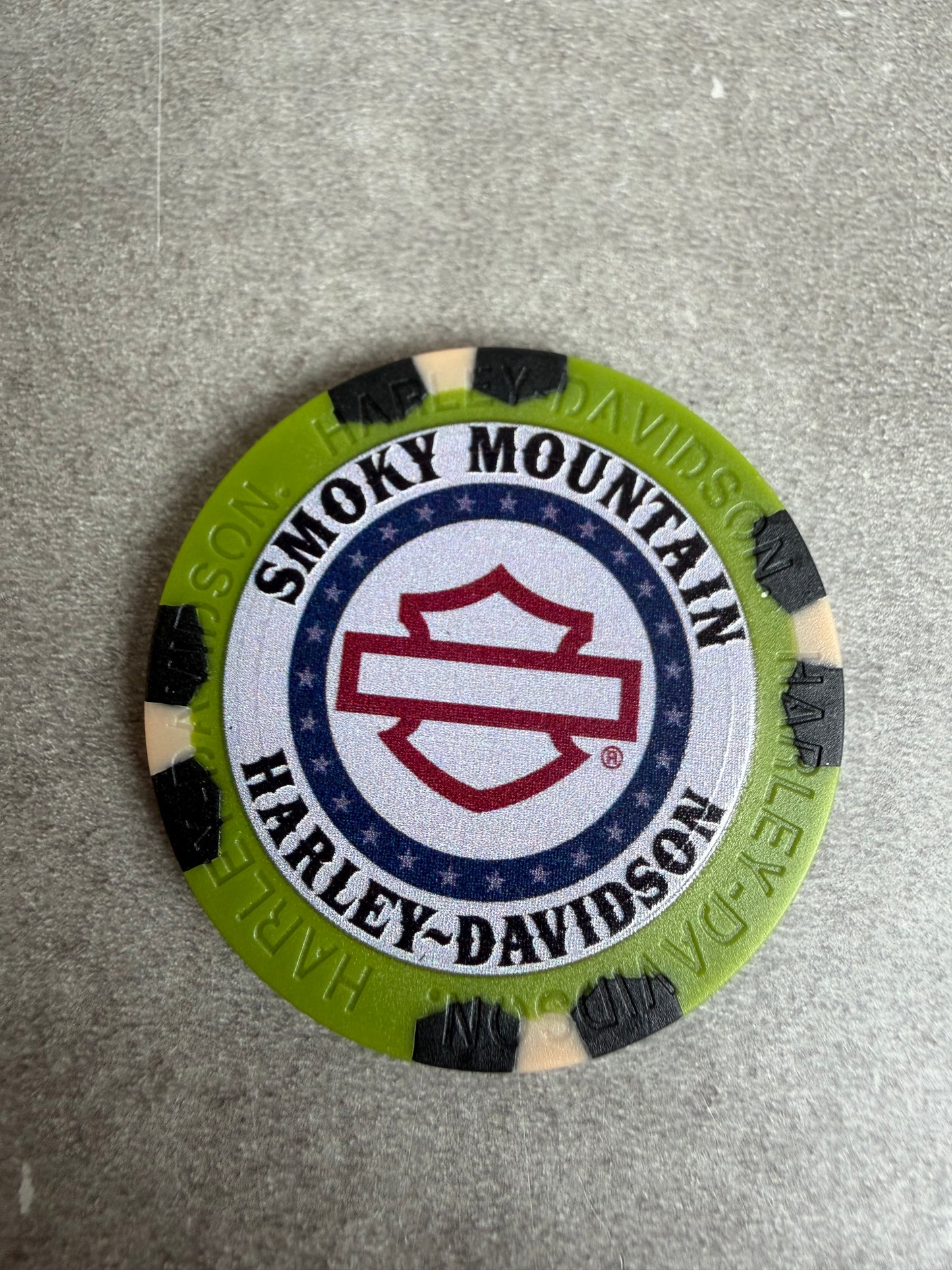 Harley Davidson jeton de poker Tennessee Maryville