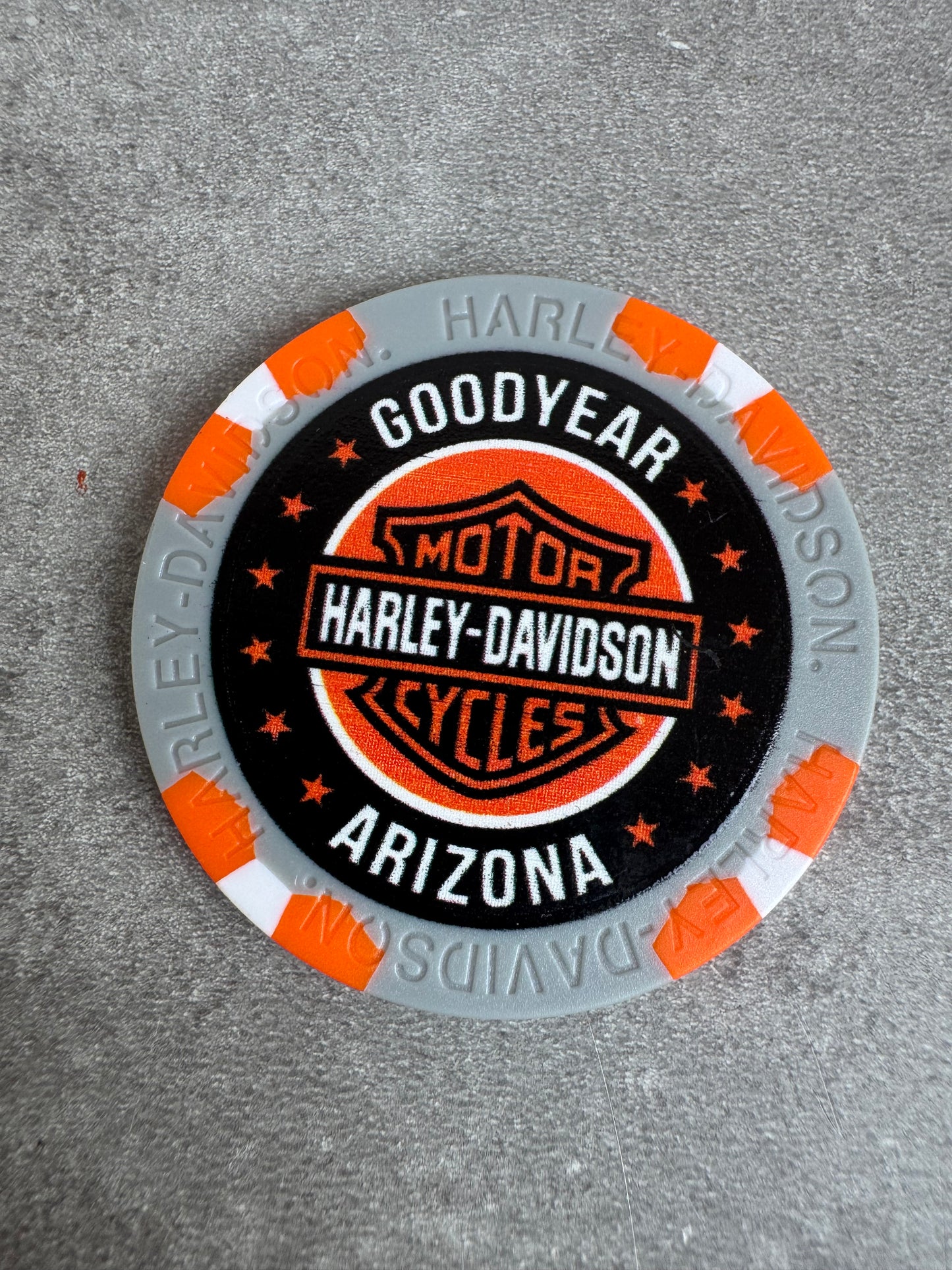 Harley Davidson jeton de poker Goodyear Arizona
