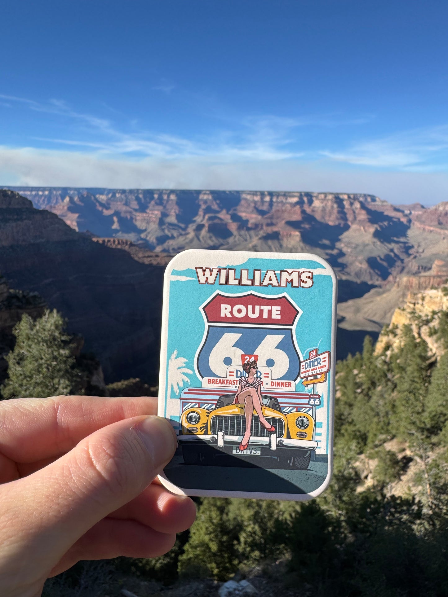 Magnet Route 66 (made in USA)