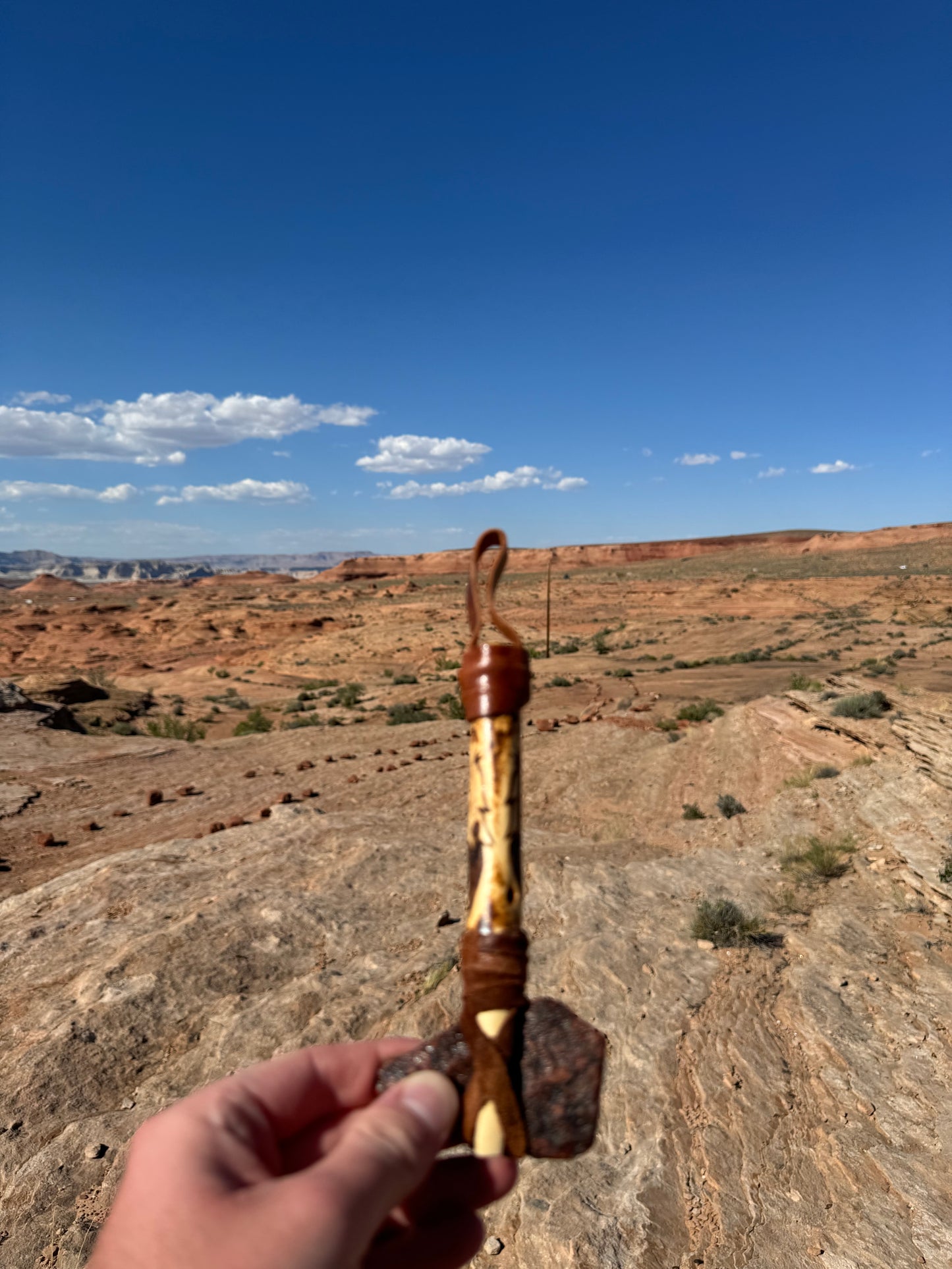 Tomahawk Navajo provenant de Cameron en Arizona (16 cm)