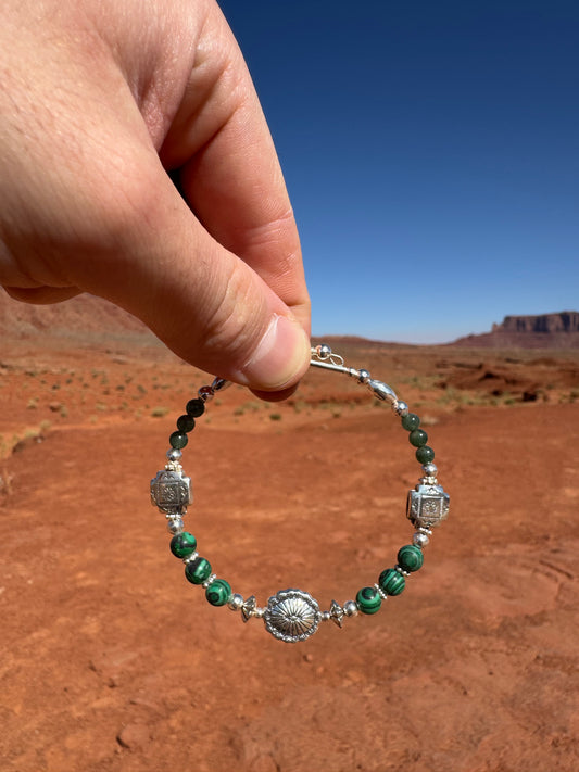 Bracelet Navajo provenant de Monument Valley (taille ajustable)