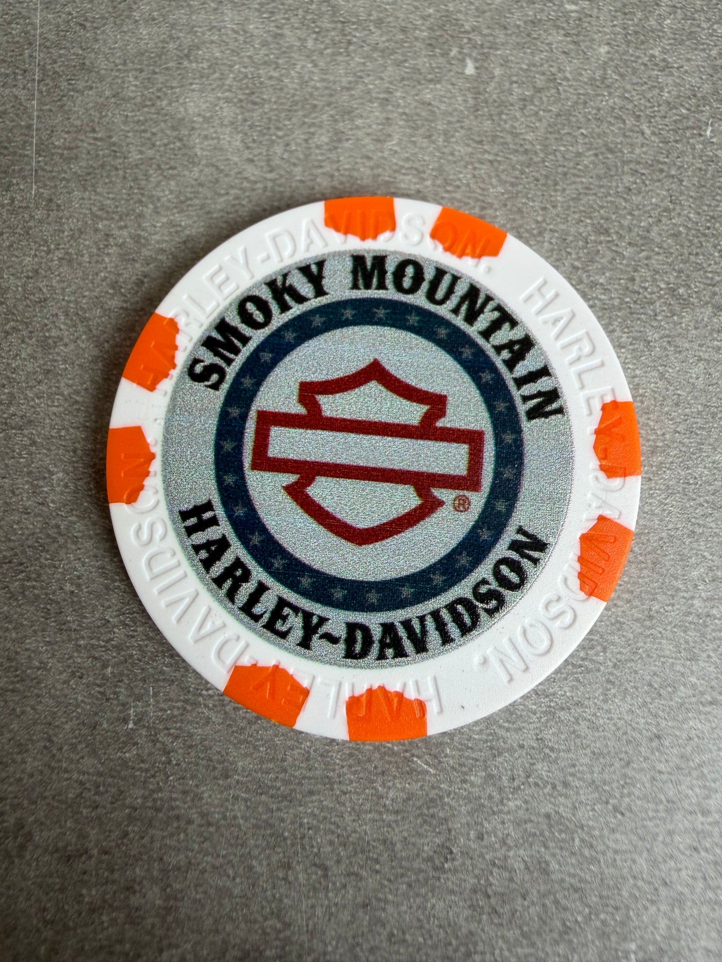Harley Davidson jeton de poker Tennessee Maryville