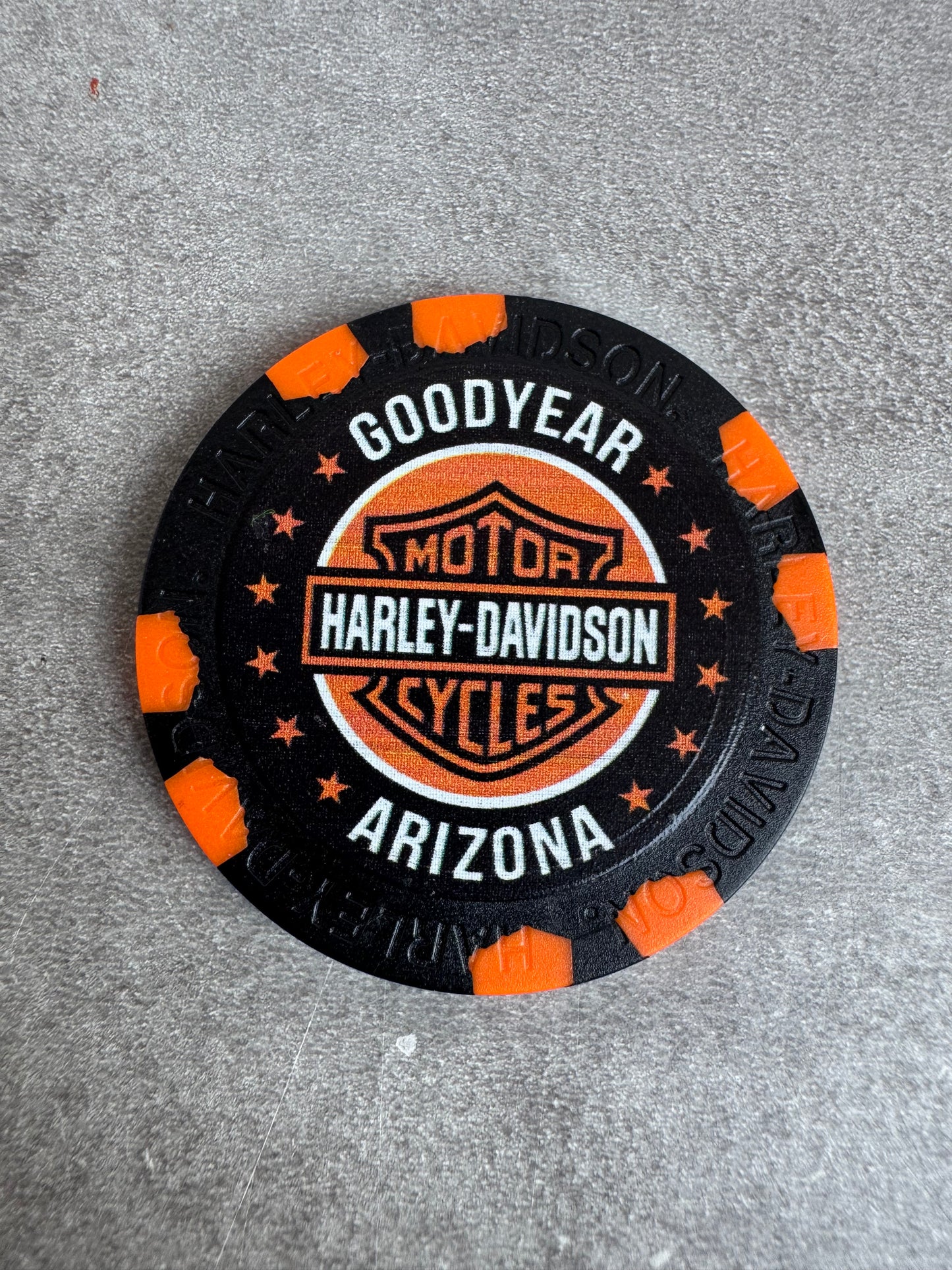 Harley Davidson jeton de poker Goodyear Arizona