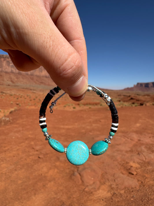 Bracelet Navajo provenant de Monument Valley (taille ajustable)