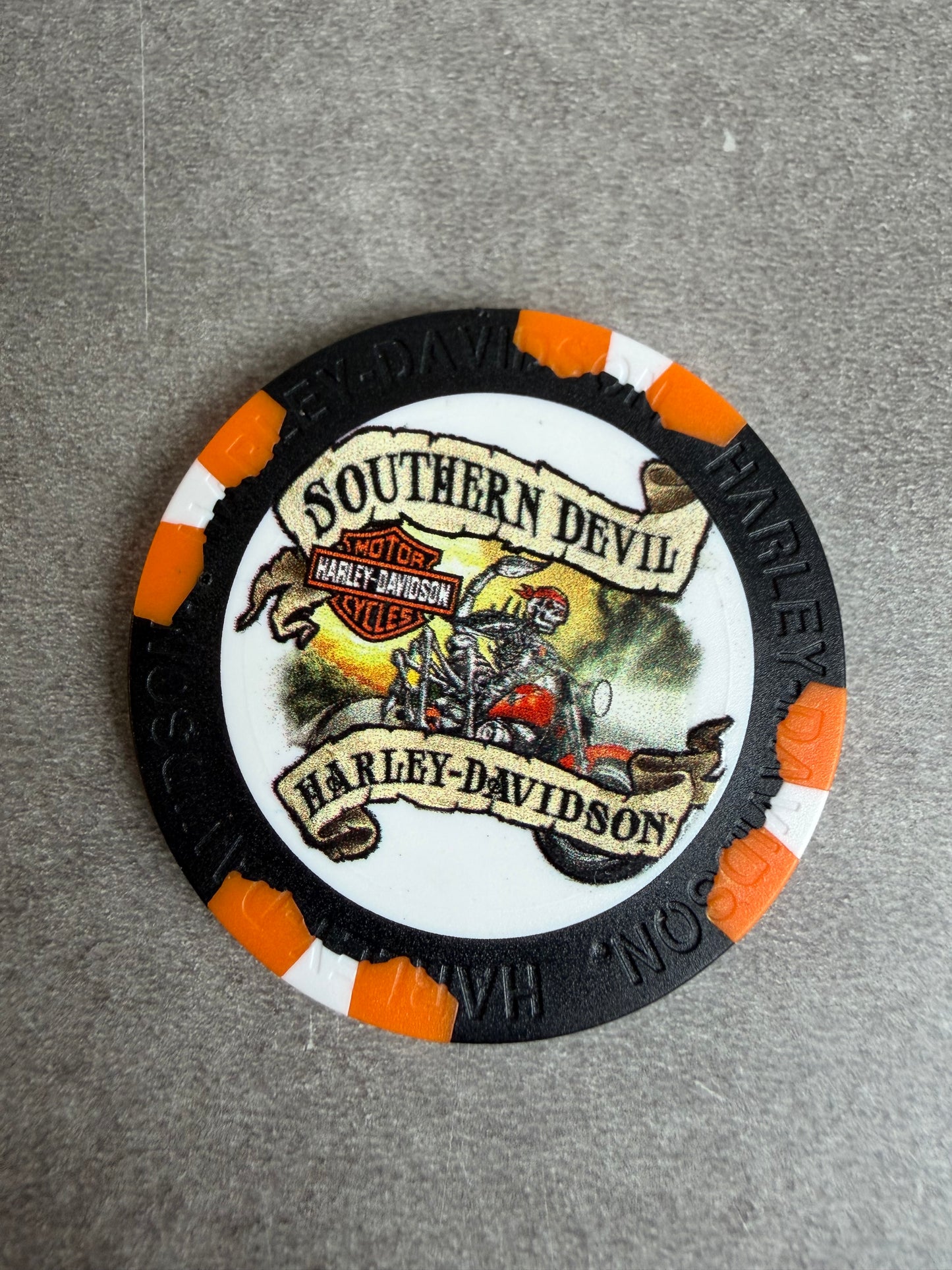 Harley Davidson jeton de poker Georgia Catersville