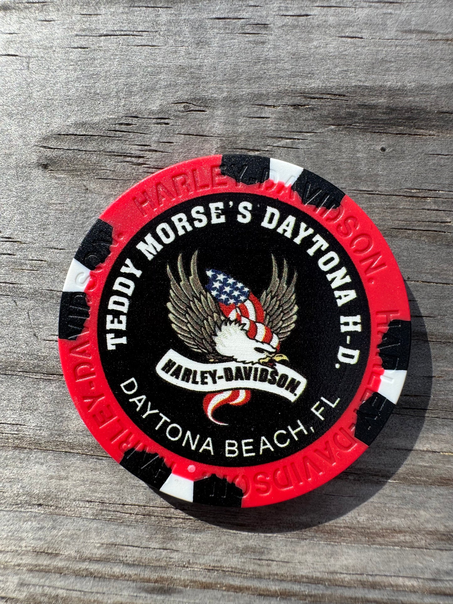 Harley Davidson jeton de poker Daytona Beach