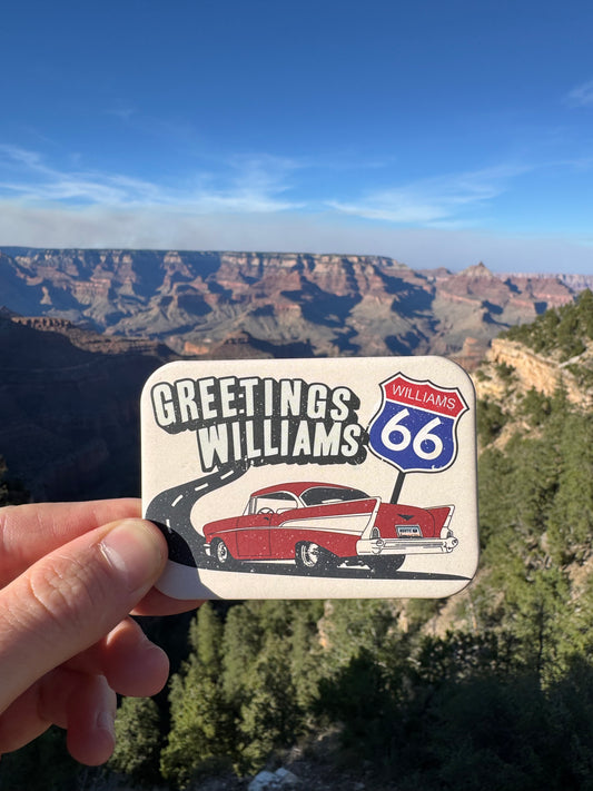 Magnet Williams Route 66 Arizona (made in USA)