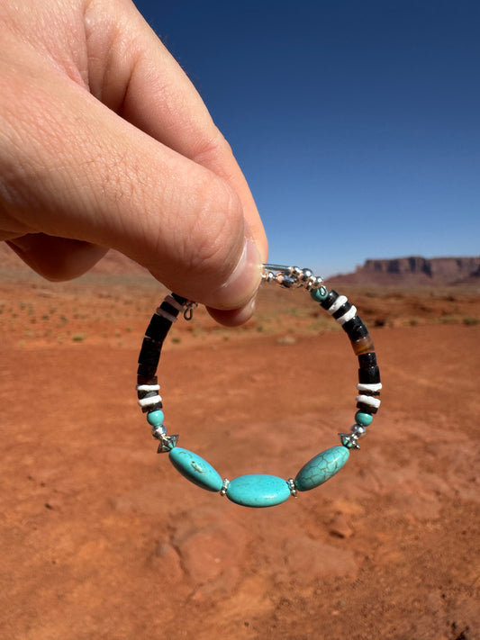 Bracelet Navajo provenant de Monument Valley (taille ajustable)