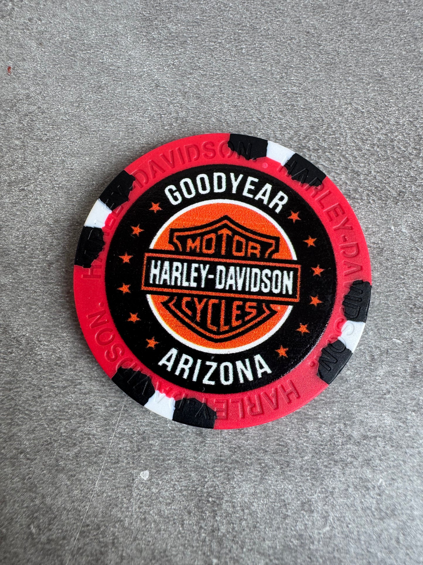 Harley Davidson jeton de poker Goodyear Arizona