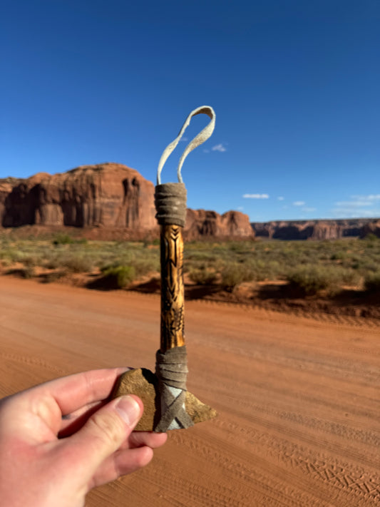 Tomahawk Navajo provenant de Cameron en Arizona (16 cm)