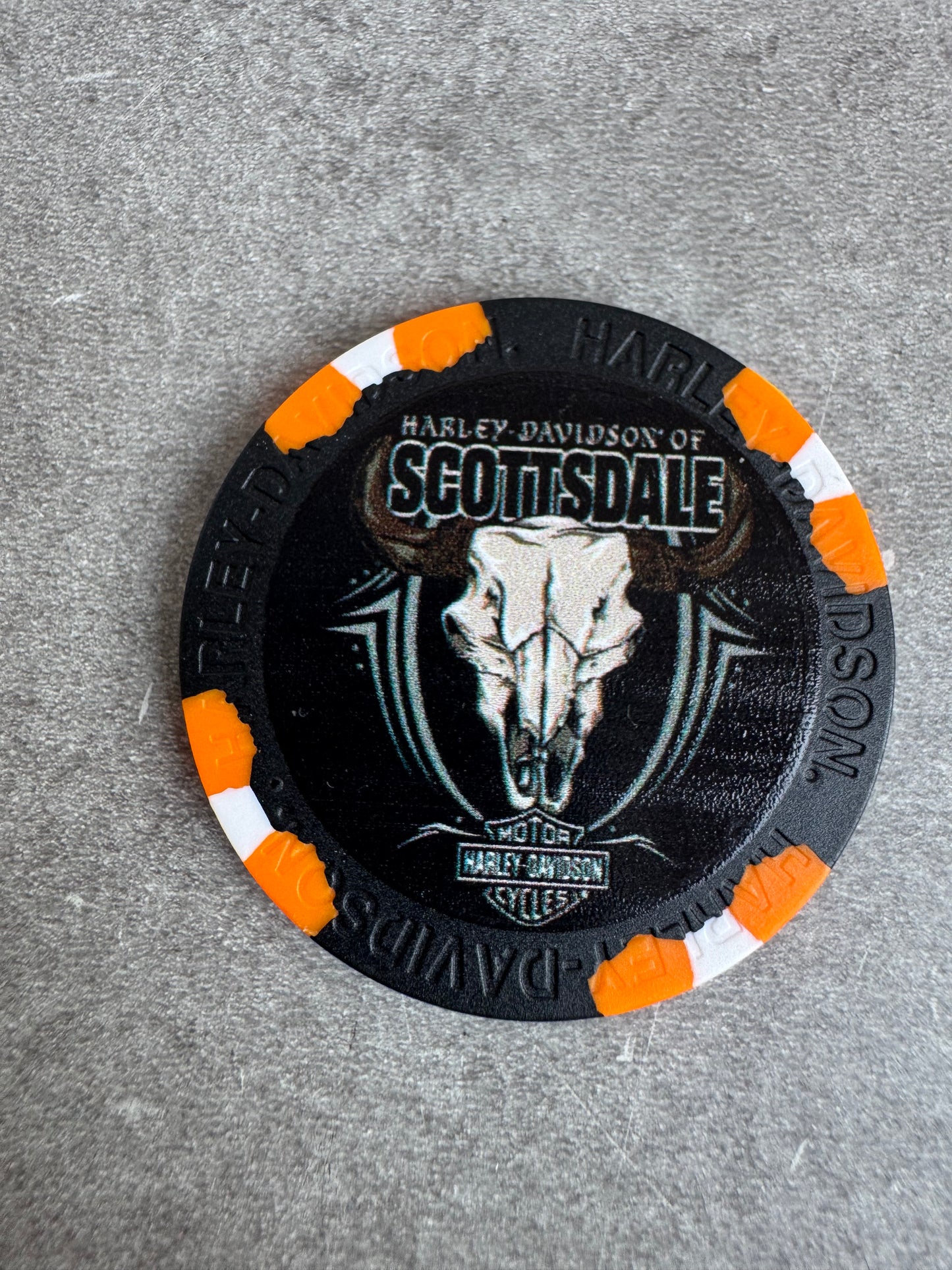 Harley Davidson jeton de poker Scottsdale Arizona