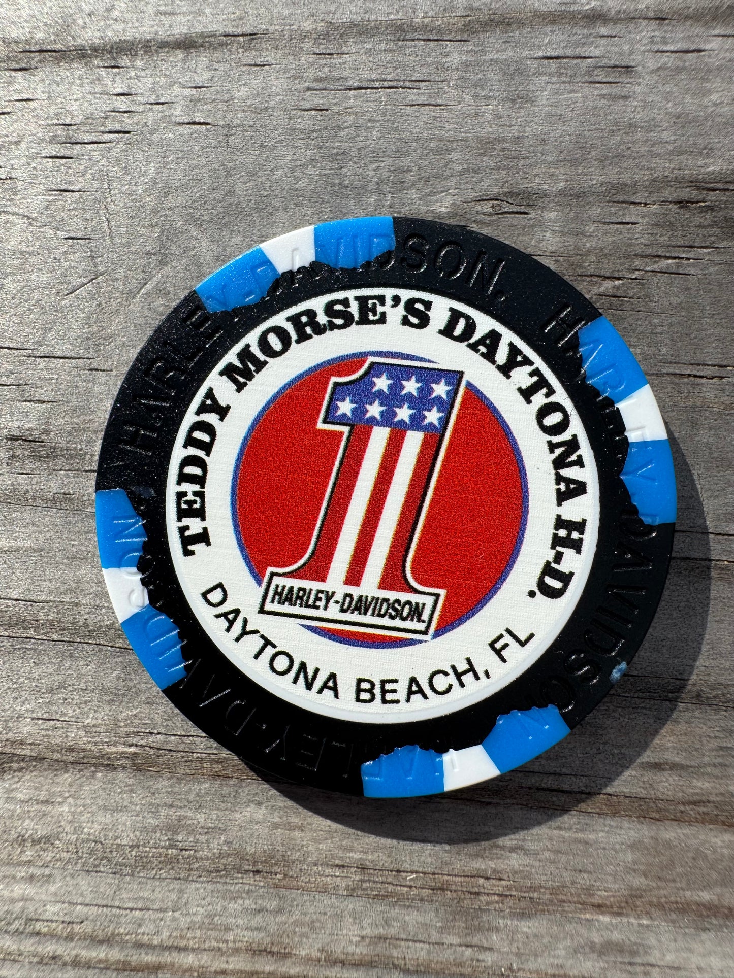 Harley Davidson jeton de poker Daytona Beach