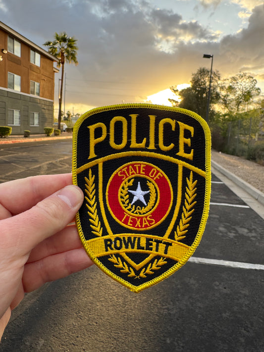 Patch de police authentique