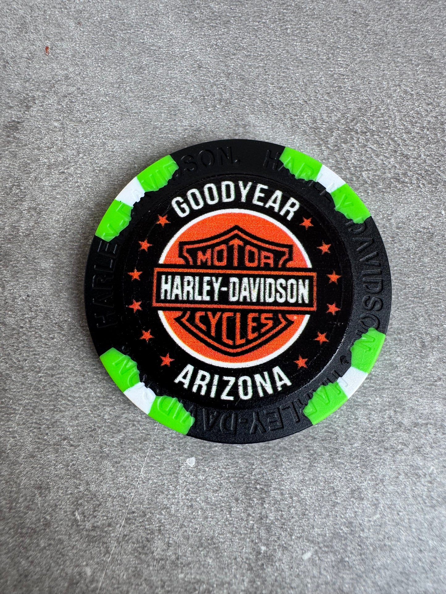 Harley Davidson jeton de poker Goodyear Arizona