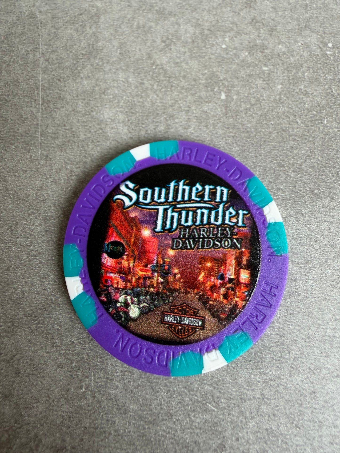 Harley Davidson jeton de poker Mississipi Southaven