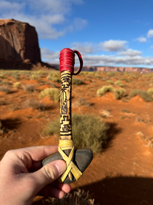 Tomahawk Navajo authentique provenant de Cameron en Arizona