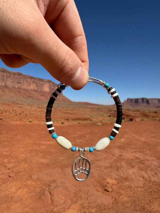 Bracelet Navajo provenant de Monument Valley (taille ajustable)