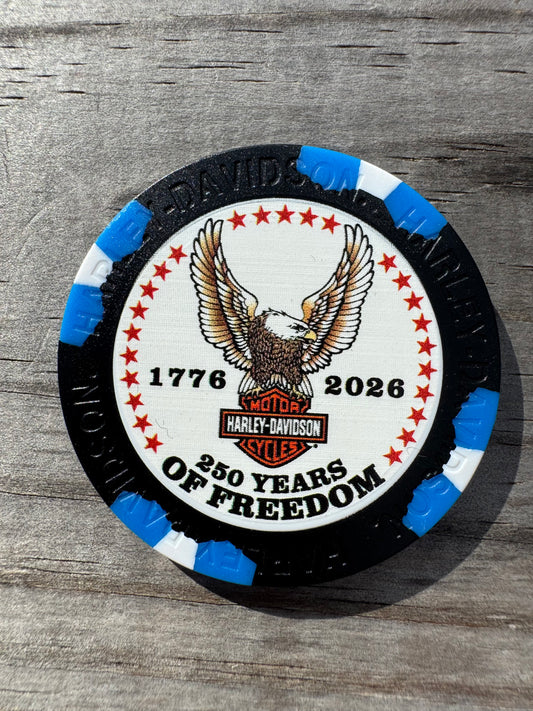 Harley Davidson jeton de poker Daytona Beach