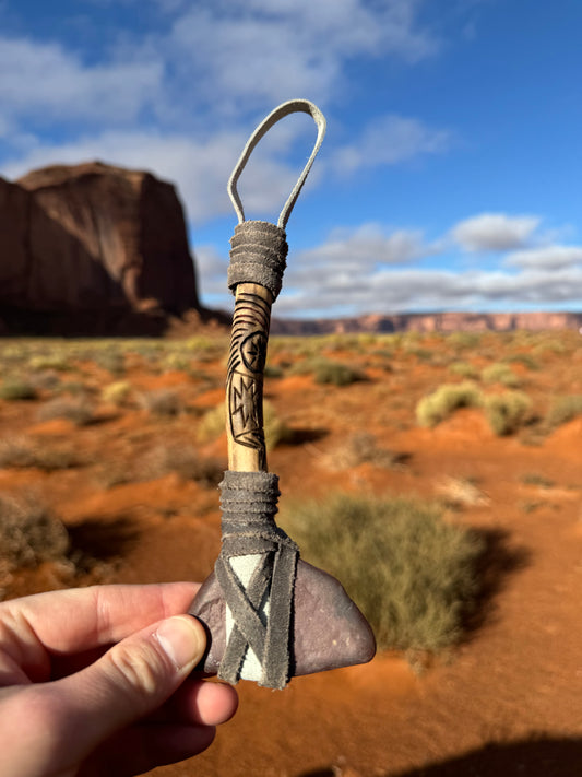 Tomahawk Navajo authentique provenant de Cameron en Arizona