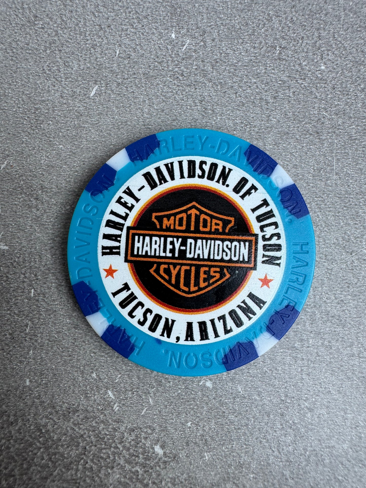 Harley Davidson jeton de poker Tucson Arizona