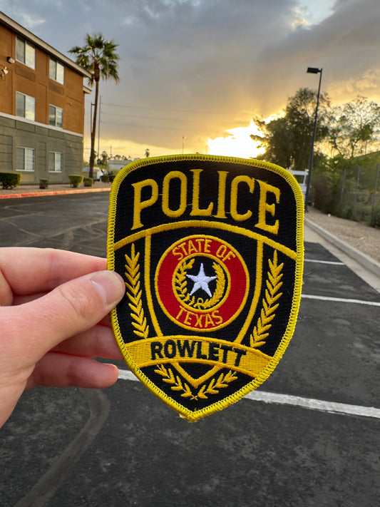 Patch de police authentique