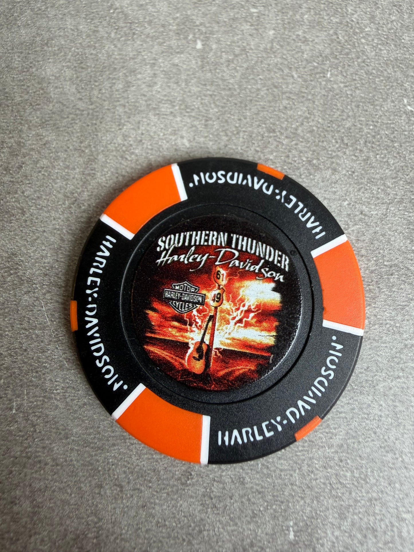 Harley Davidson jeton de poker Mississipi Southaven