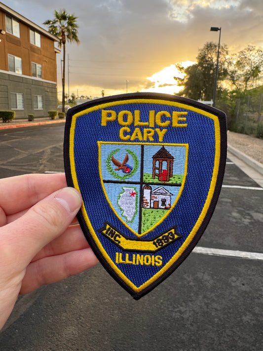 Patch de police authentique