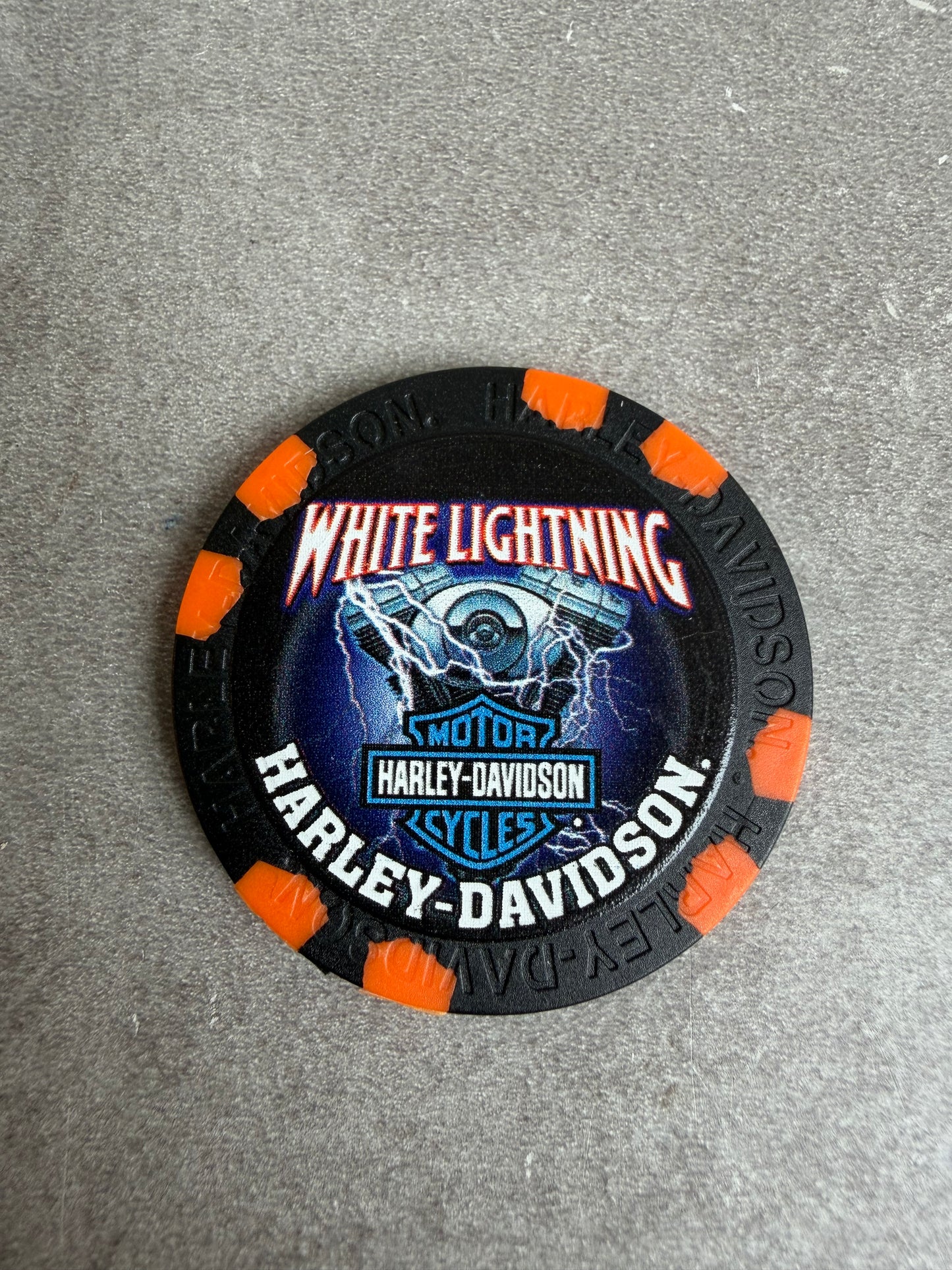 Harley Davidson jeton de poker Tennessee Chatanooga