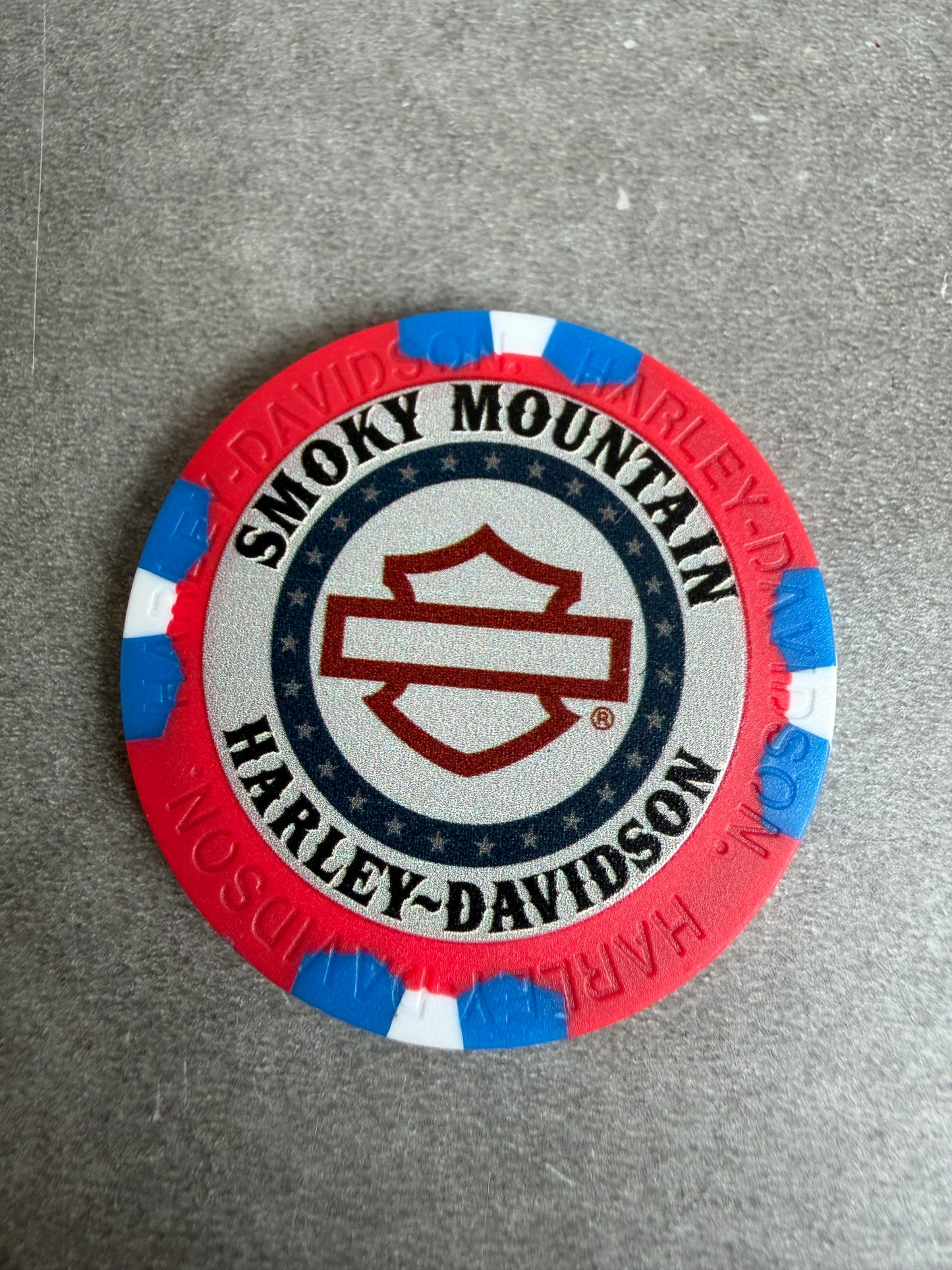Harley Davidson jeton de poker Tennessee Maryville