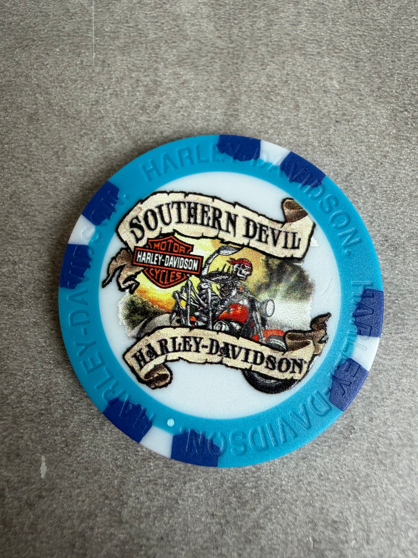 Harley Davidson jeton de poker Georgia Catersville