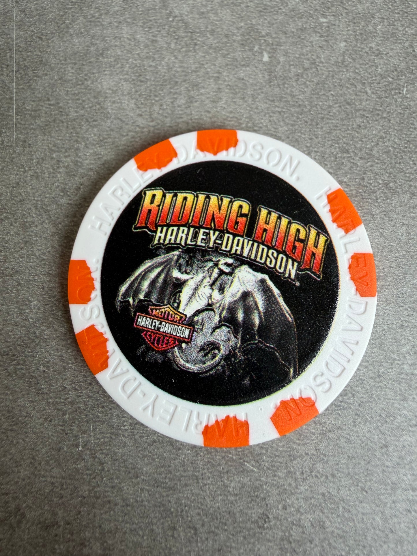 Harley Davidson jeton de poker North Carolina Greensboro