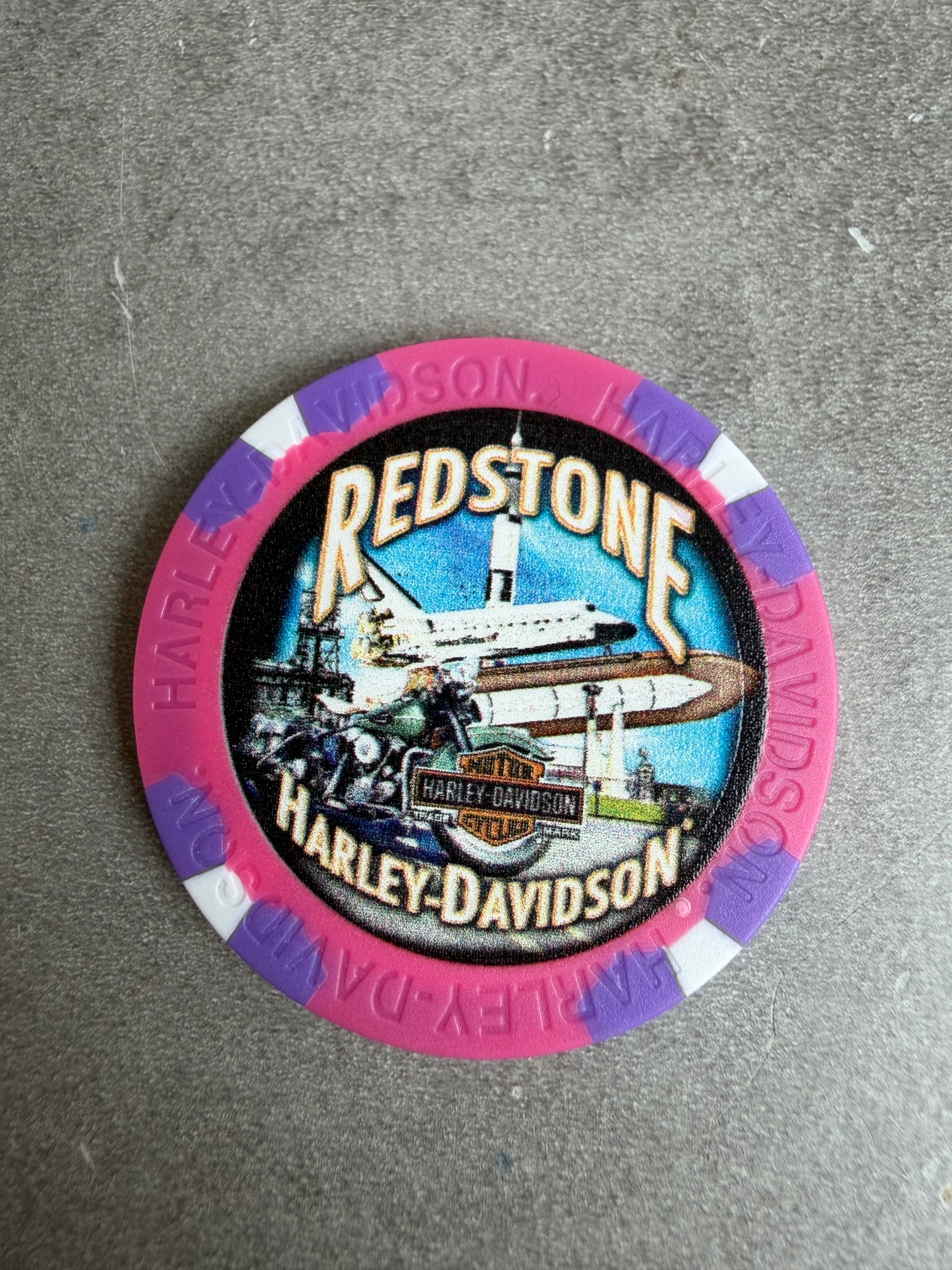 Harley Davidson jeton de poker Alabama Hunstville