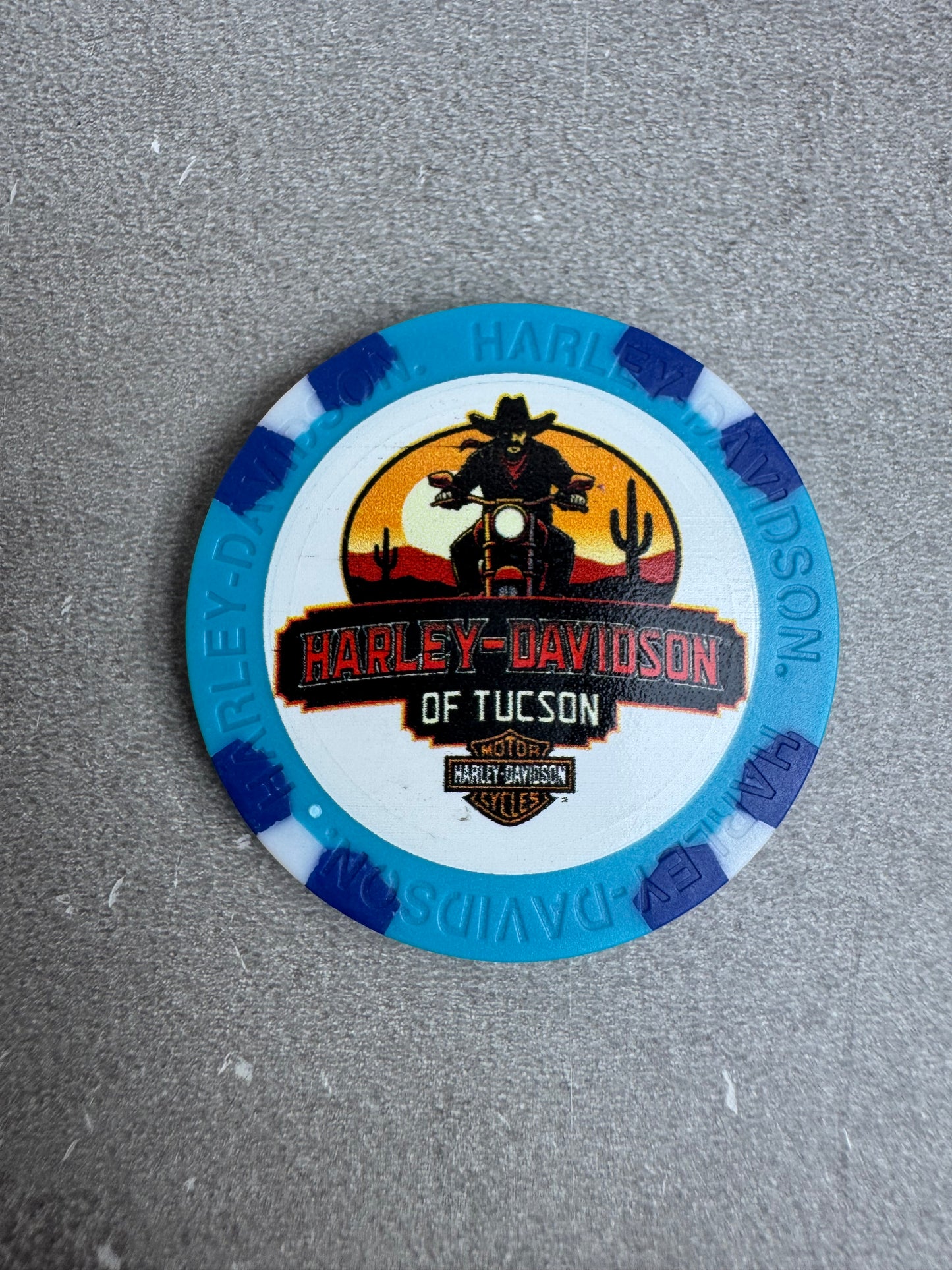 Harley Davidson jeton de poker Tucson Arizona