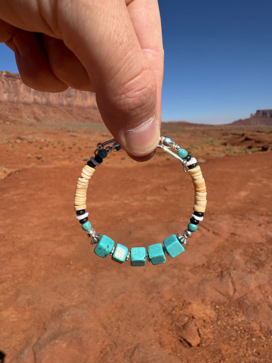 Bracelet Navajo provenant de Monument Valley (taille ajustable)