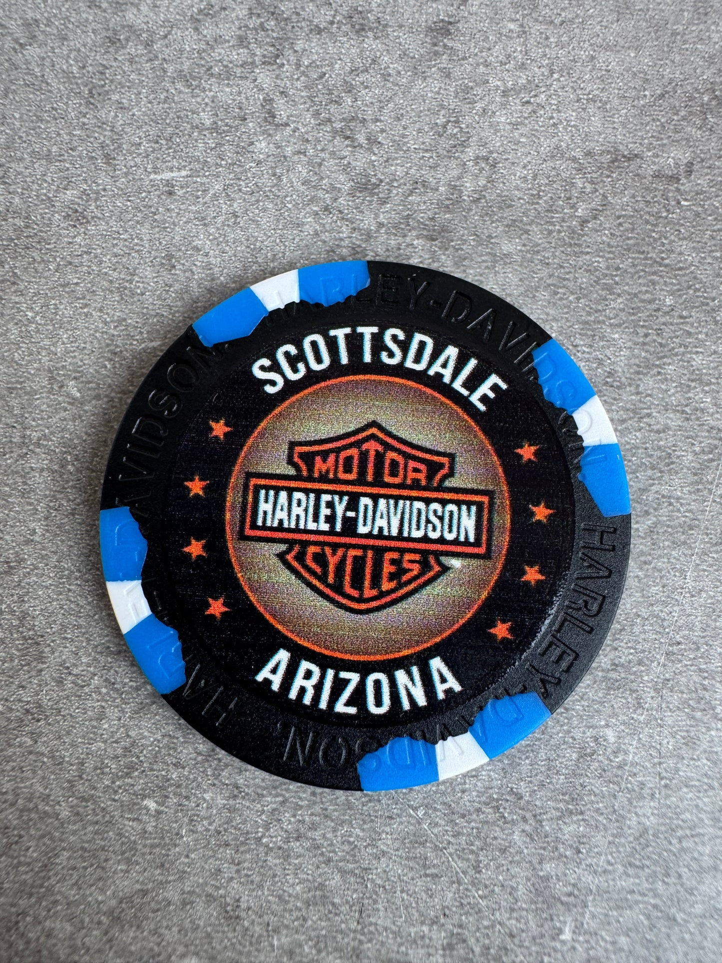 Harley Davidson jeton de poker Scottsdale Arizona