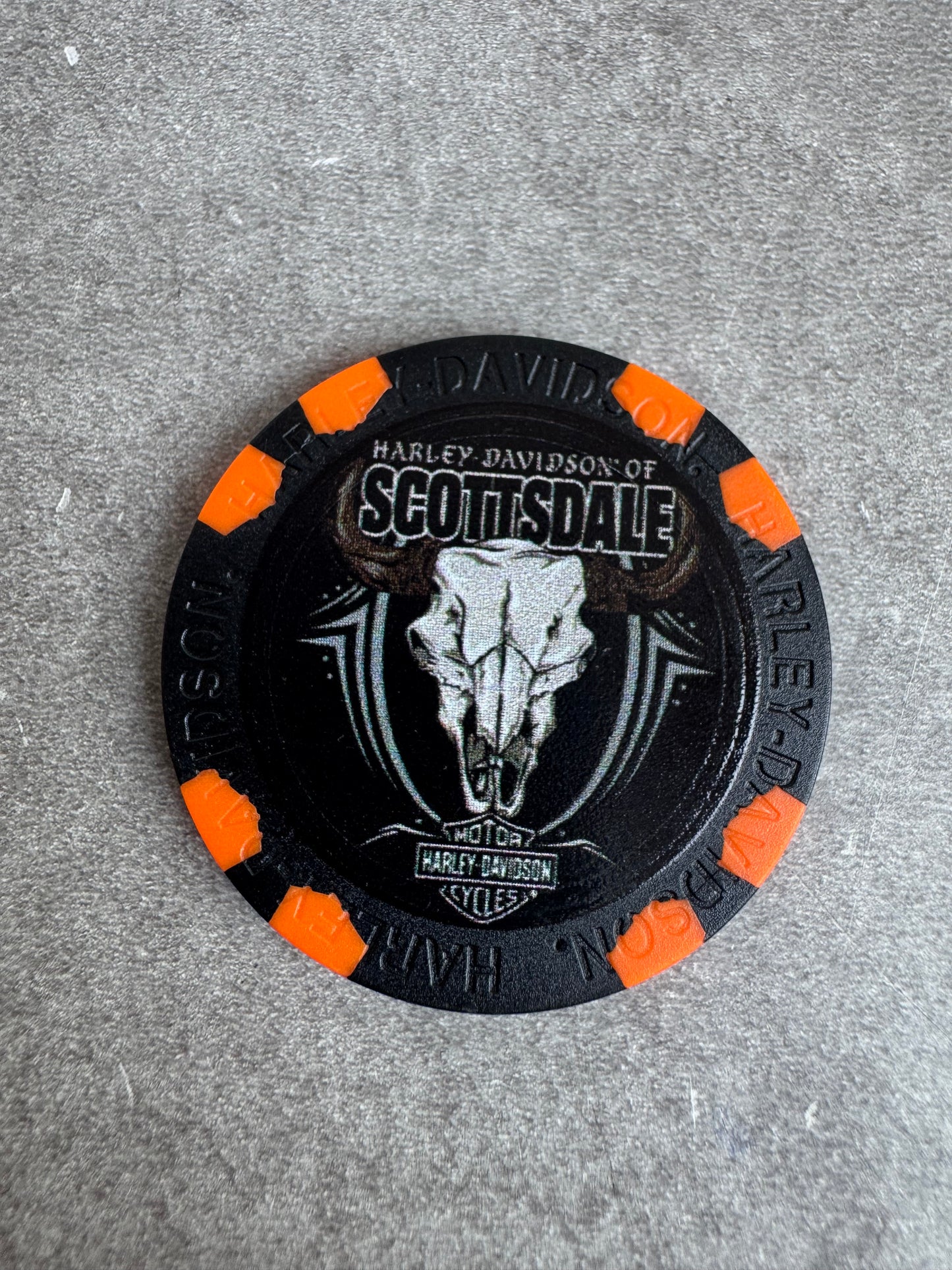 Harley Davidson jeton de poker Scottsdale Arizona