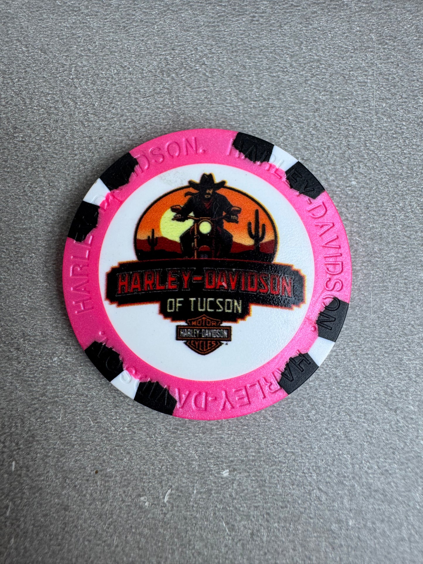 Harley Davidson jeton de poker Tucson Arizona