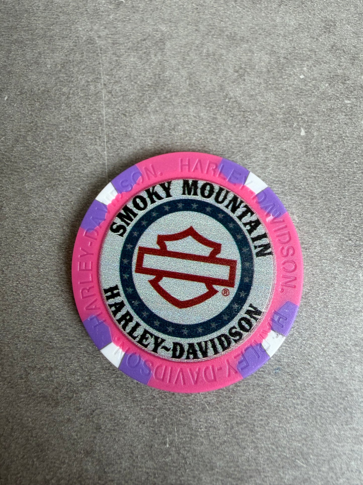 Harley Davidson jeton de poker Tennessee Maryville