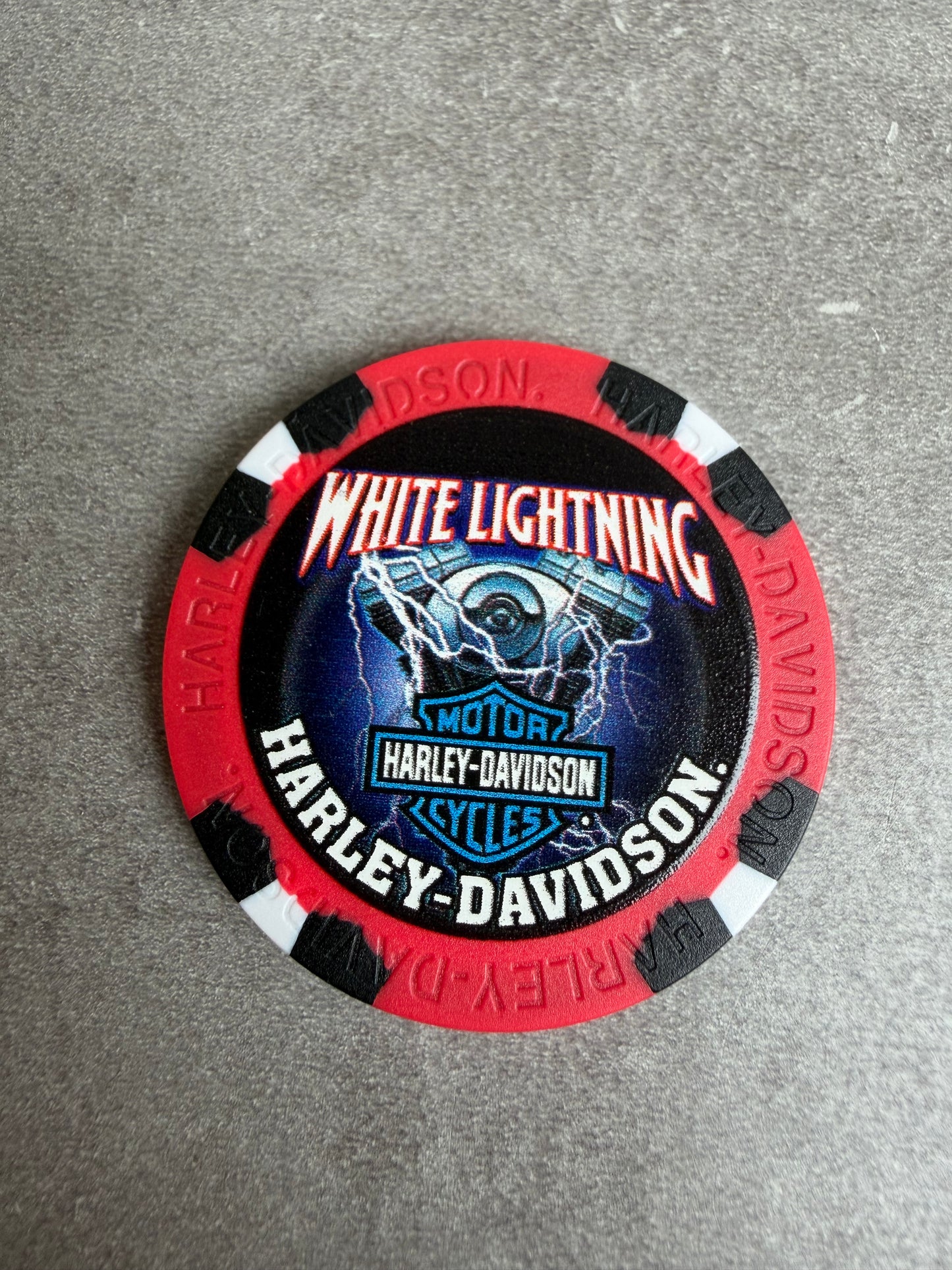 Harley Davidson jeton de poker Tennessee Chatanooga