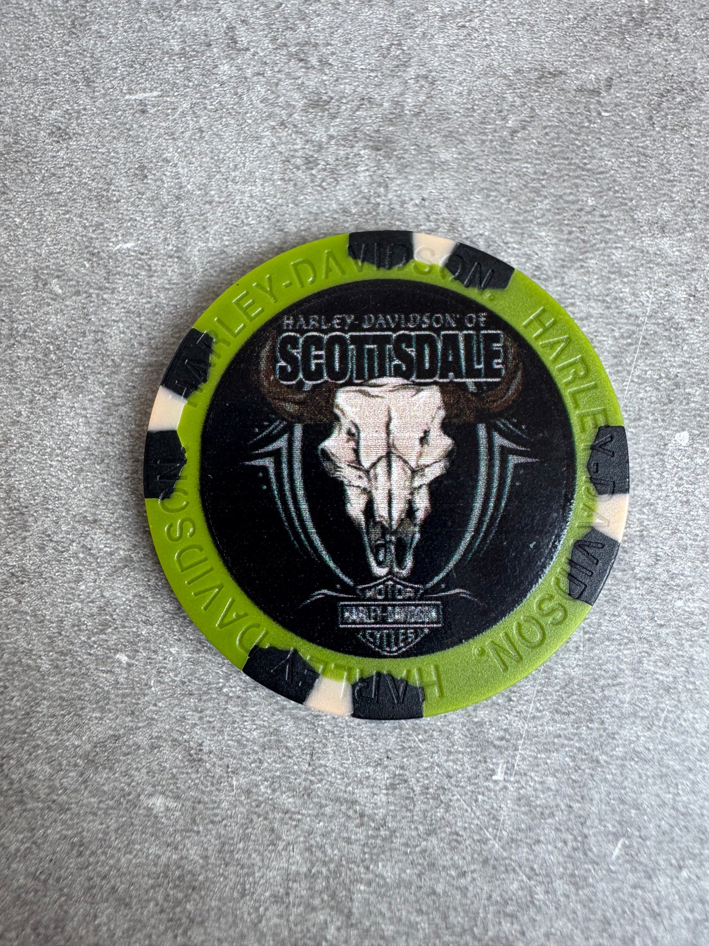Harley Davidson jeton de poker Scottsdale Arizona