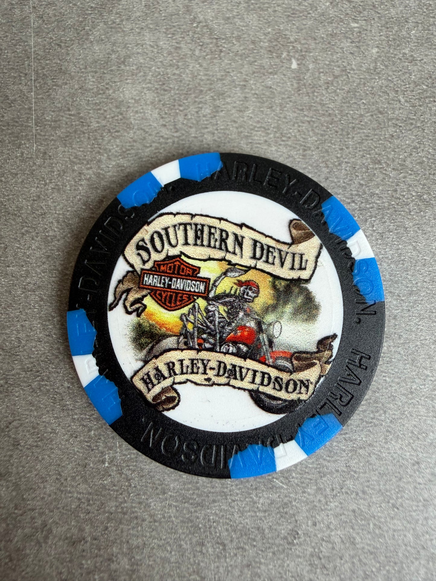 Harley Davidson jeton de poker Georgia Catersville