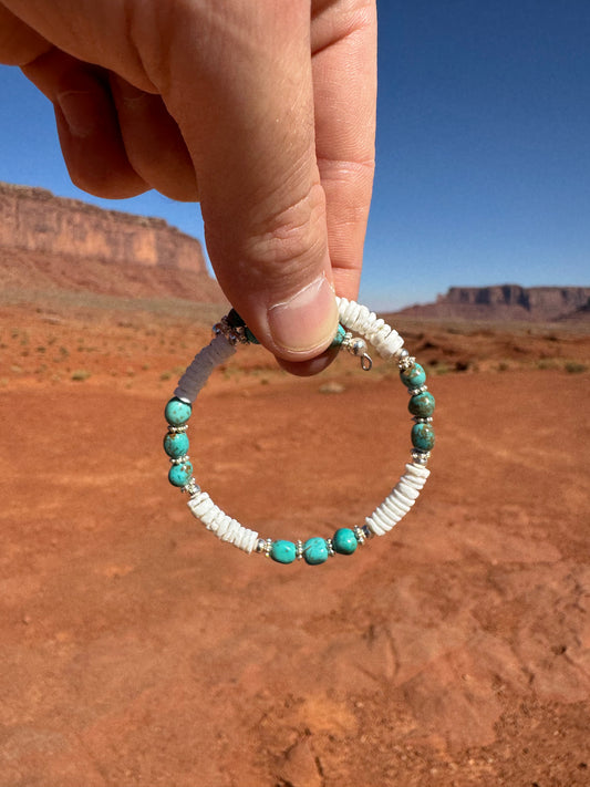 Bracelet Navajo provenant de Monument Valley (taille ajustable)