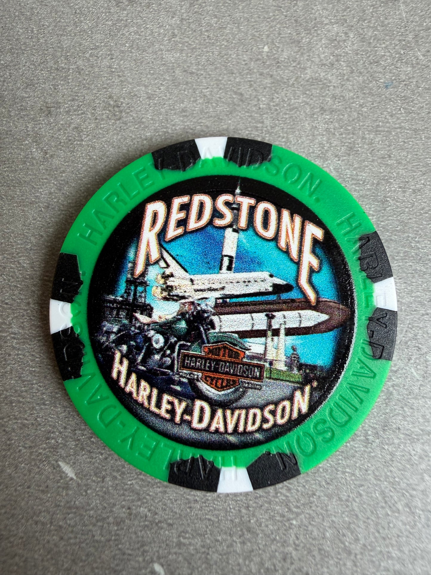 Harley Davidson jeton de poker Alabama Hunstville