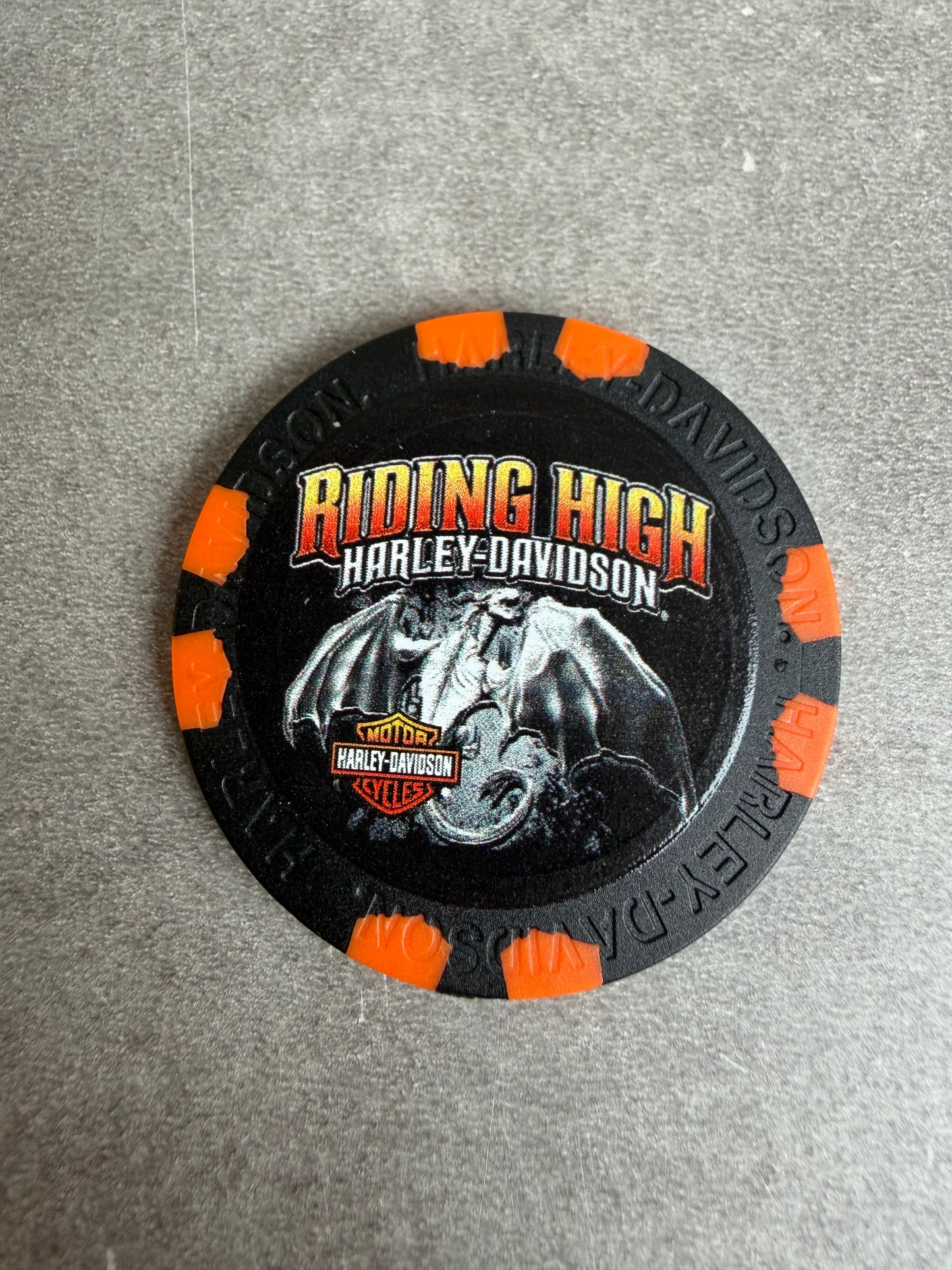 Harley Davidson jeton de poker North Carolina Greensboro