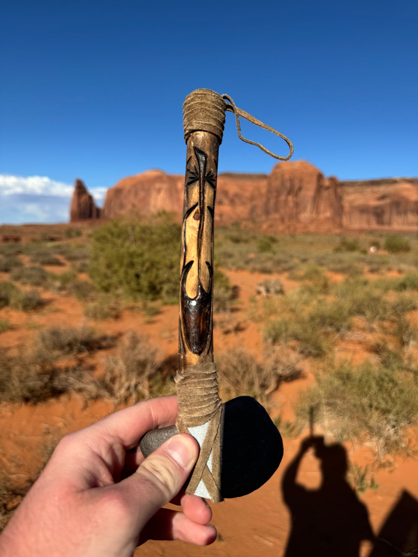 Tomahawk Navajo provenant de Cameron en Arizona (24 cm)