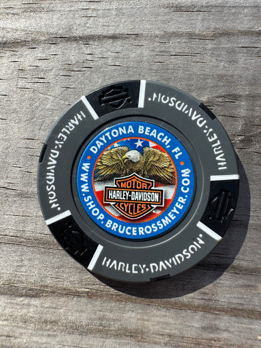 Harley Davidson jeton de poker Daytona Beach